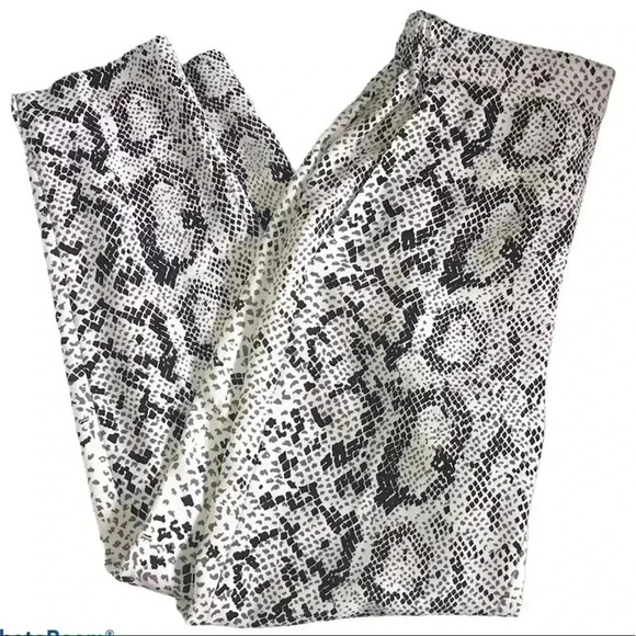 J. Crew Factory Jamie Snakeskin Pants Size 0 - Picture 4 of 9